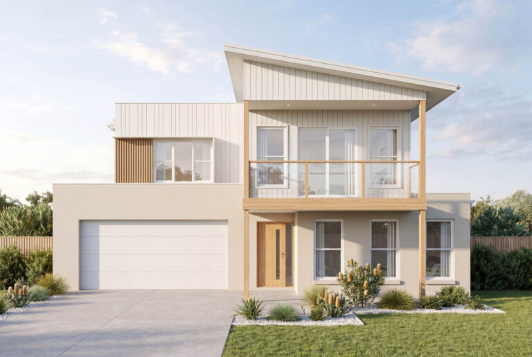 Captiosa Double Storey Beach Facade