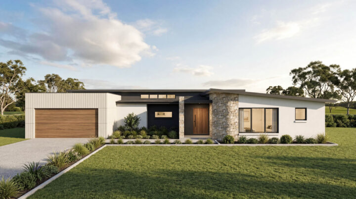 Daylesford Acreage Contemporary Facade