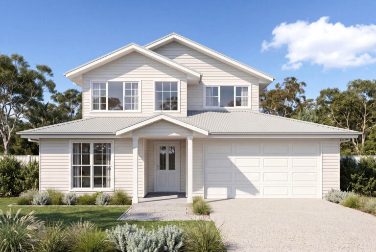 Elanora 2 Storey Hamptons Light Facade