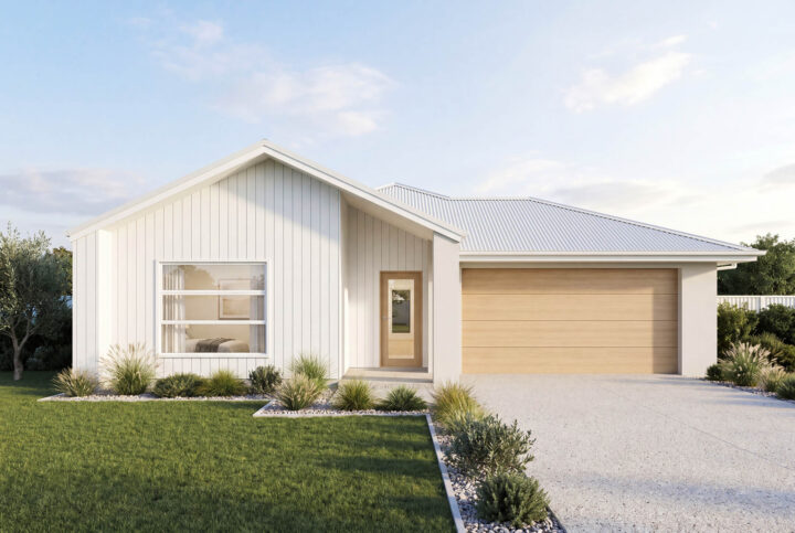 Paluma Single Storey Pale Scandi Facade
