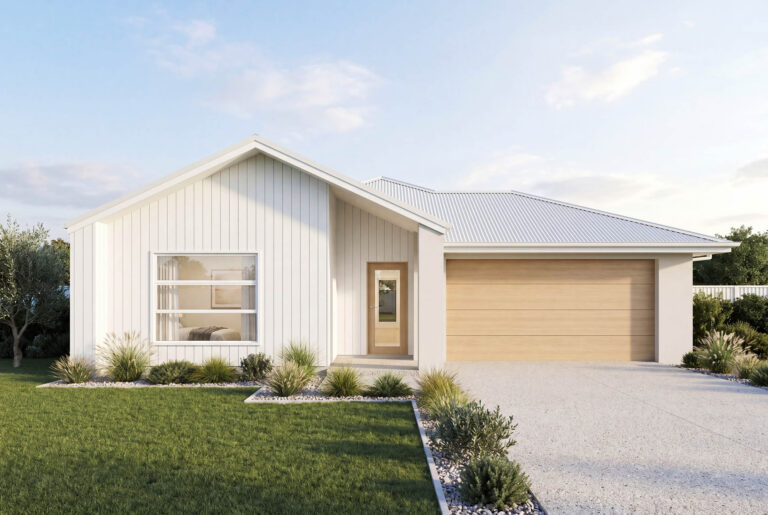 Paluma Single Storey Pale Scandi Facade