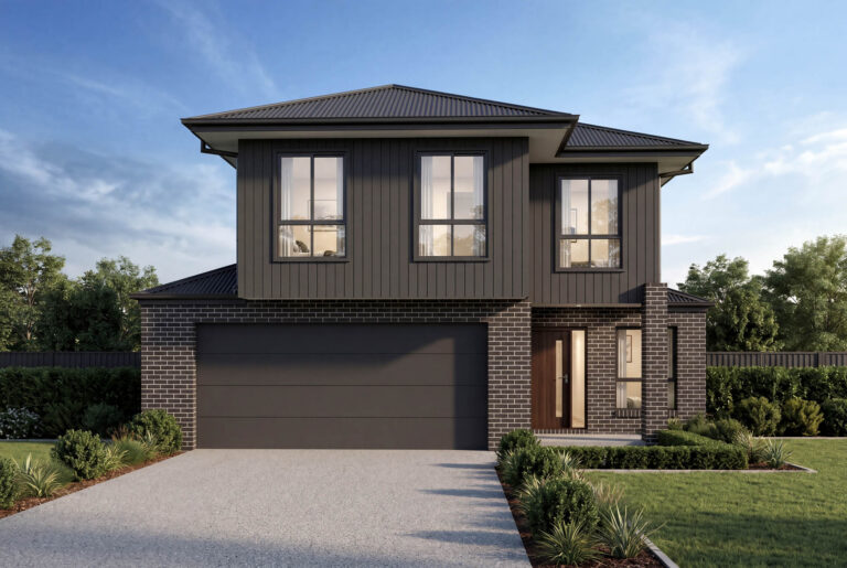 Sorrento Dark Urban Brick and Cladding Facade