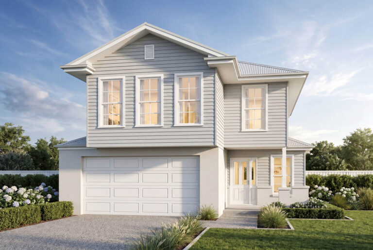 Sorrento Light Classical Hamptons Facade